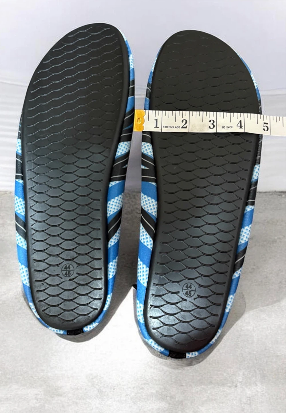 Flying Steps Water Shoes Size 44-45 Blue Striped - photo 3