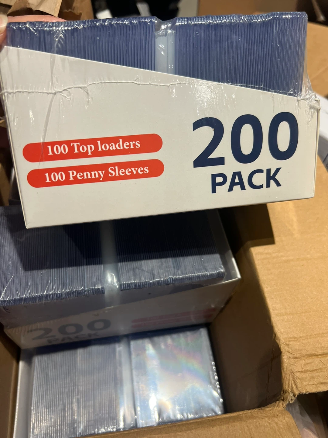 Top Loaders & Card Sleeves - 3"x4" / 200 Pack
