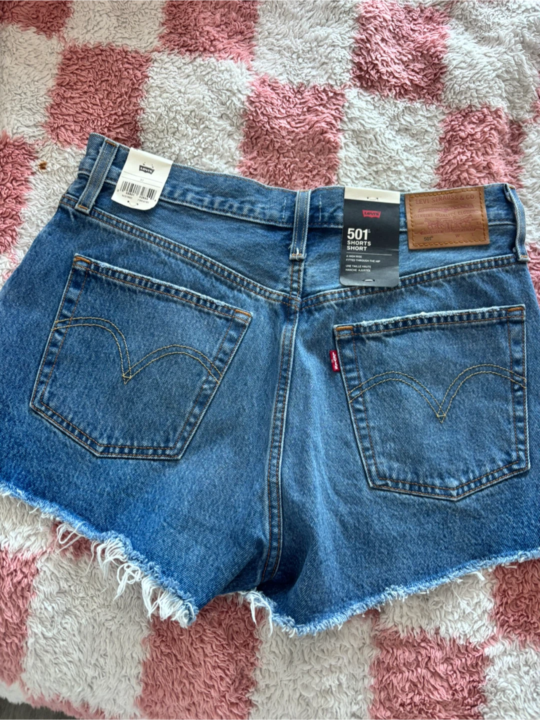 Levi's 501 Denim Shorts Women's Size 30 - photo 2