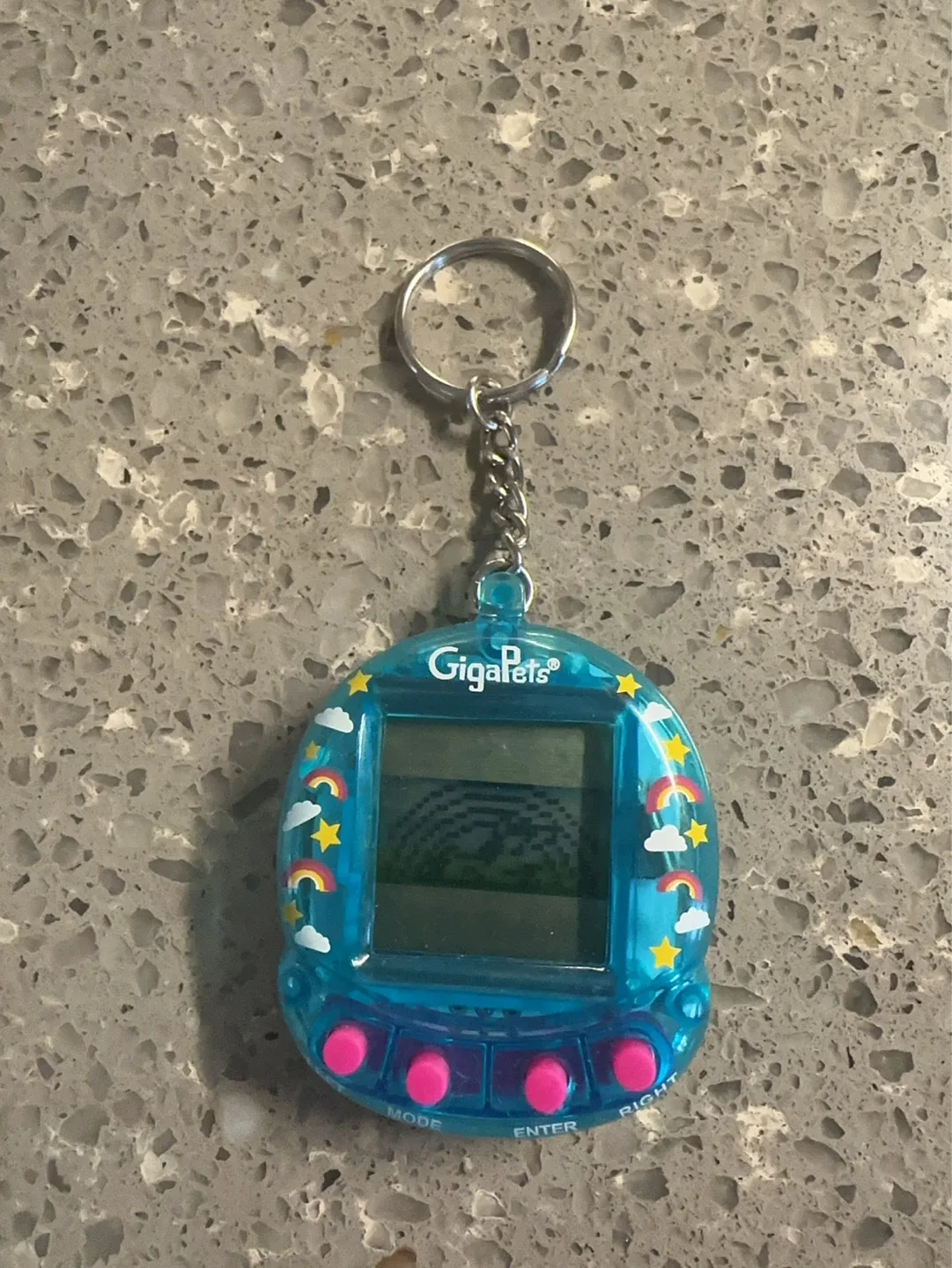GigaPets Blue Virtual Pet Keychain - photo 2