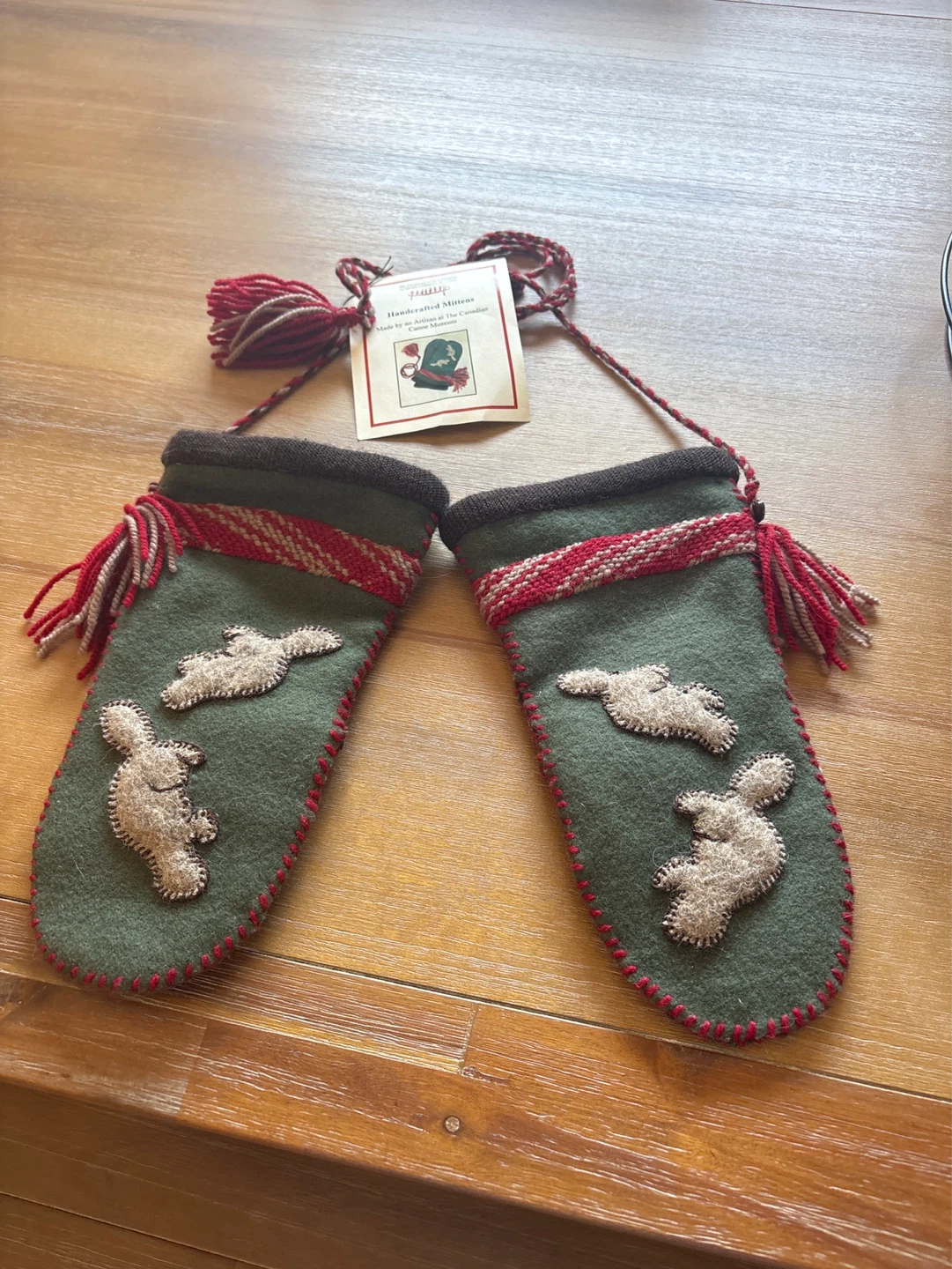 Handcrafted Wool Mittens