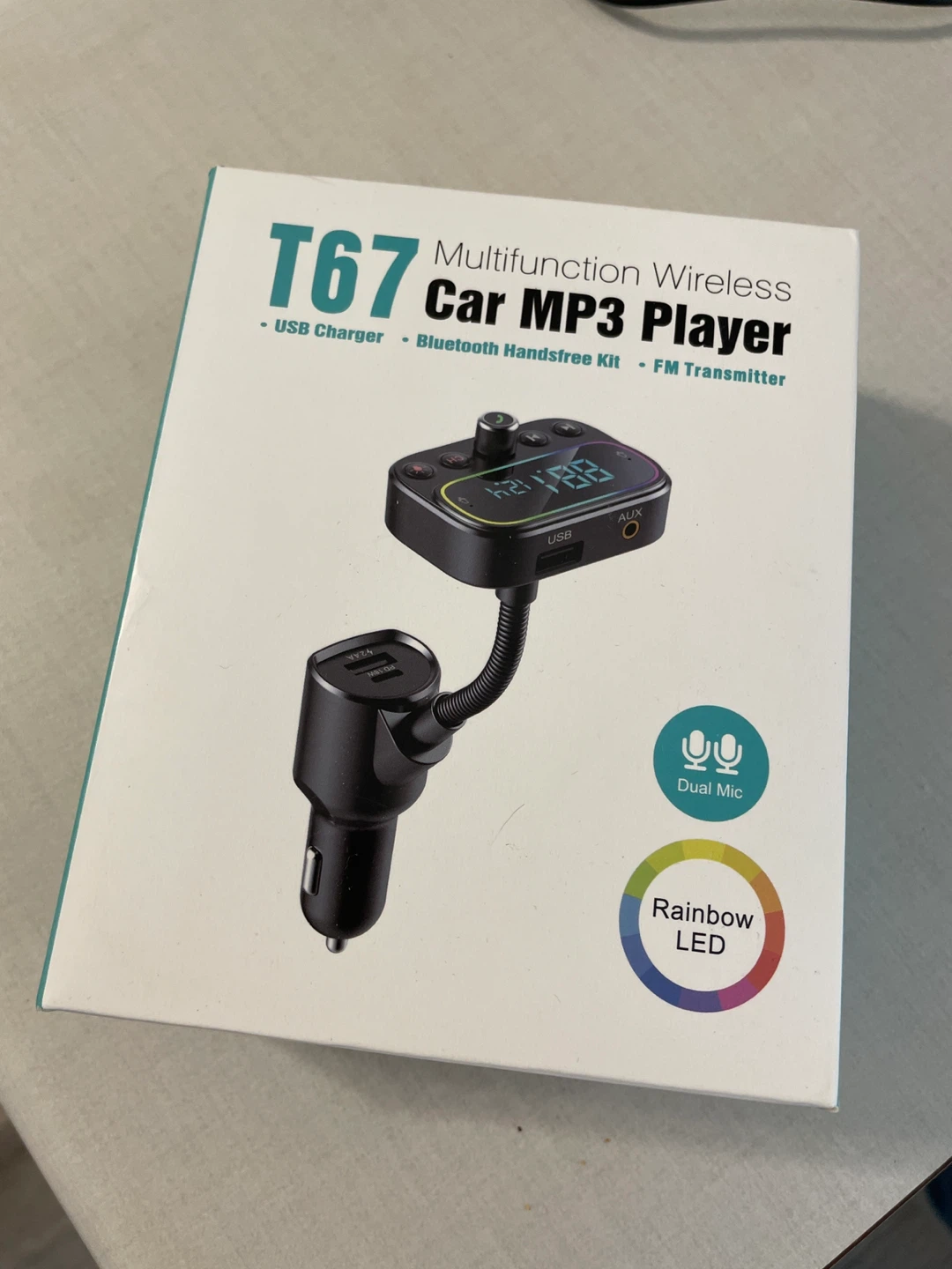 T67 Multifunction Wireless - USB Charger, Bluetooth Handsfree