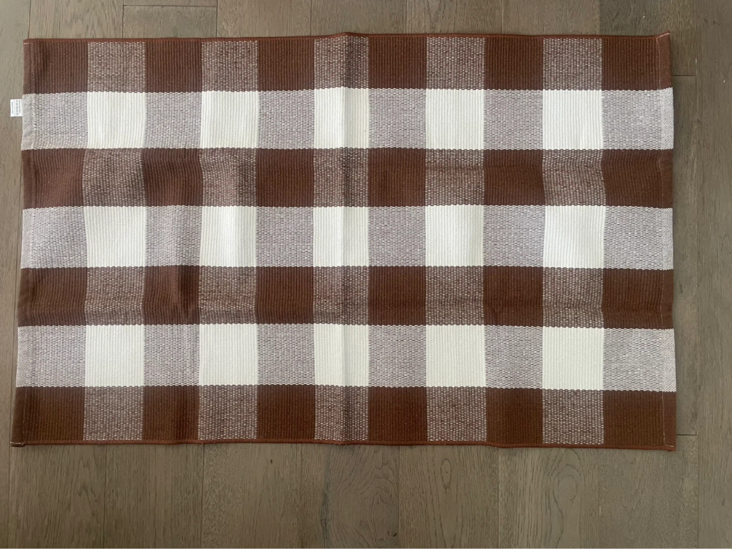 NEW! Buffalo Plaid Checkered Indoor / Outdoor Rug - photo 2