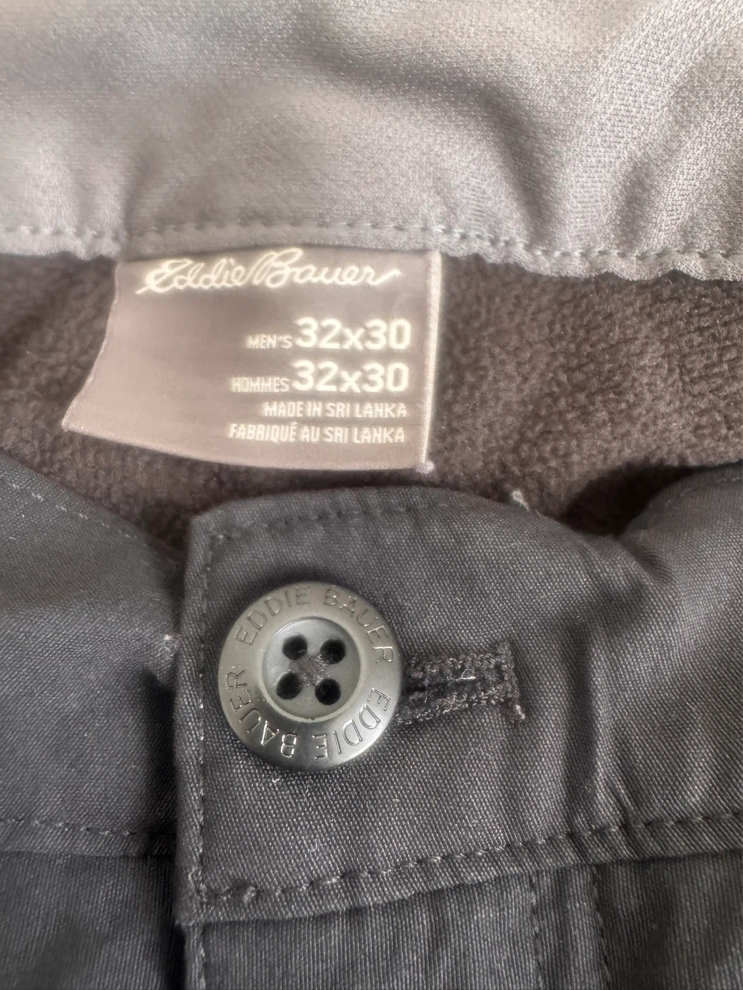 Eddie Bauer Men's Black Pants 32x30 - photo 2