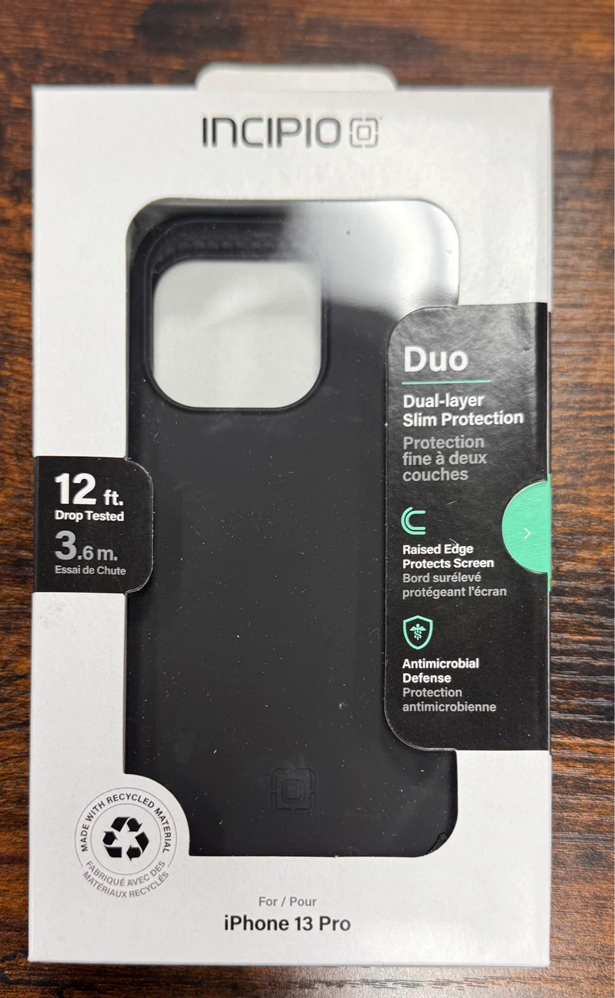 Incipio Duo Series Case for iPhone 13 Pro - Black