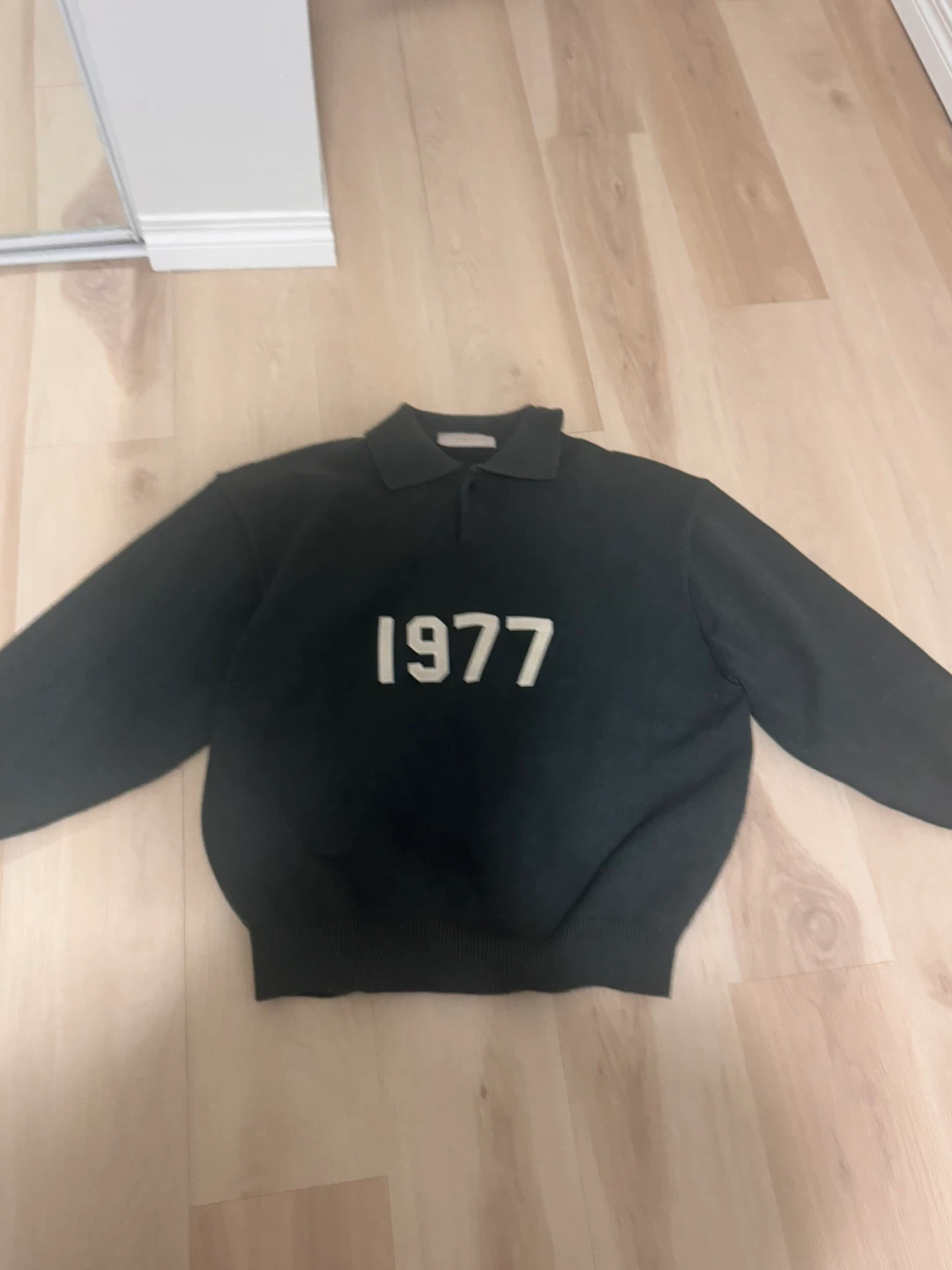 Essentials Polo knit sweater