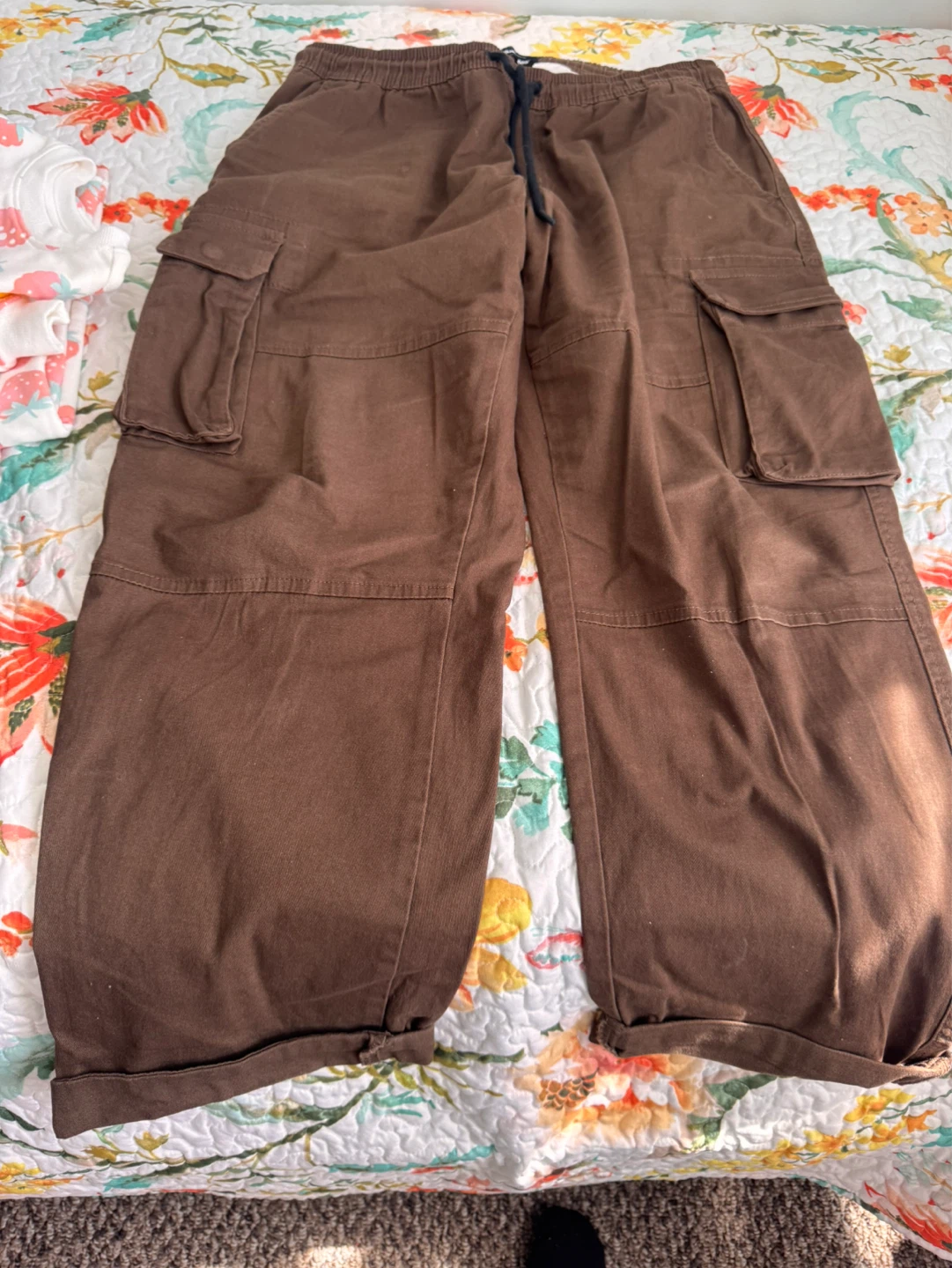 Brown Cargo Pants