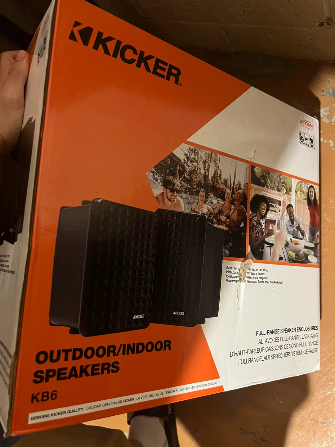 Kicker KB6 Outdoor/Indoor Speakers - photo 2