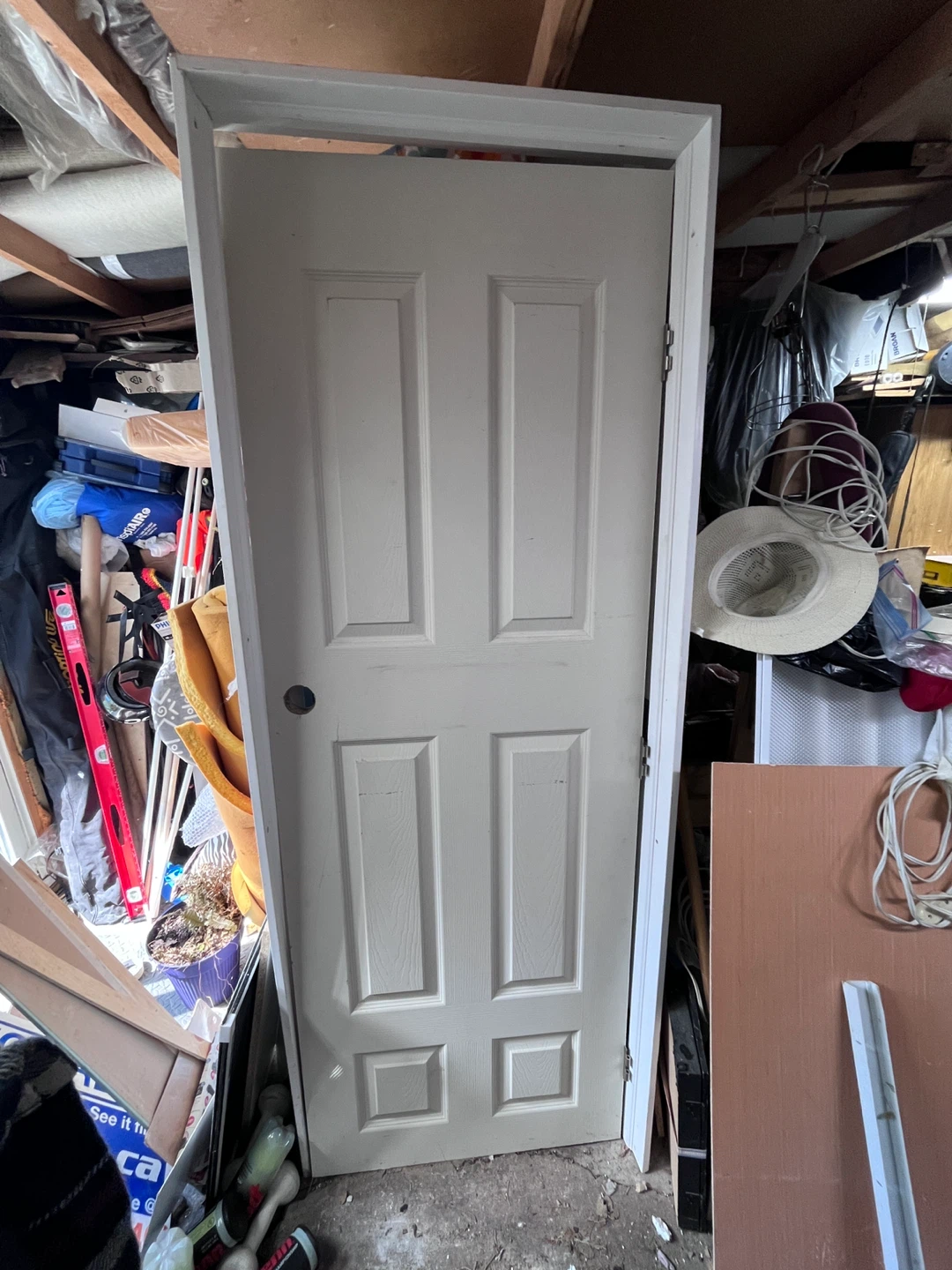 White 6-Panel Interior Door - photo 3