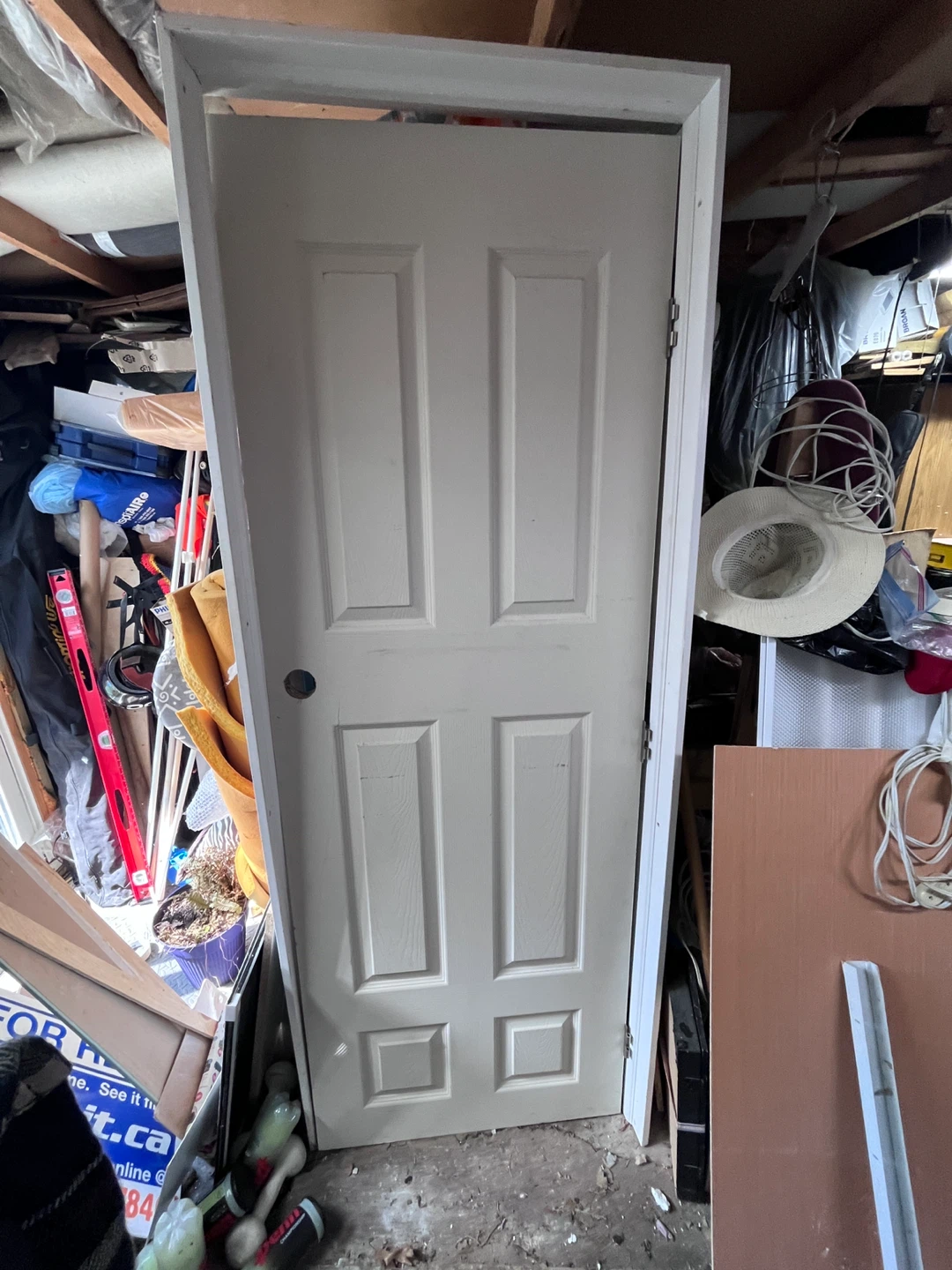White 6-Panel Interior Door - photo 2