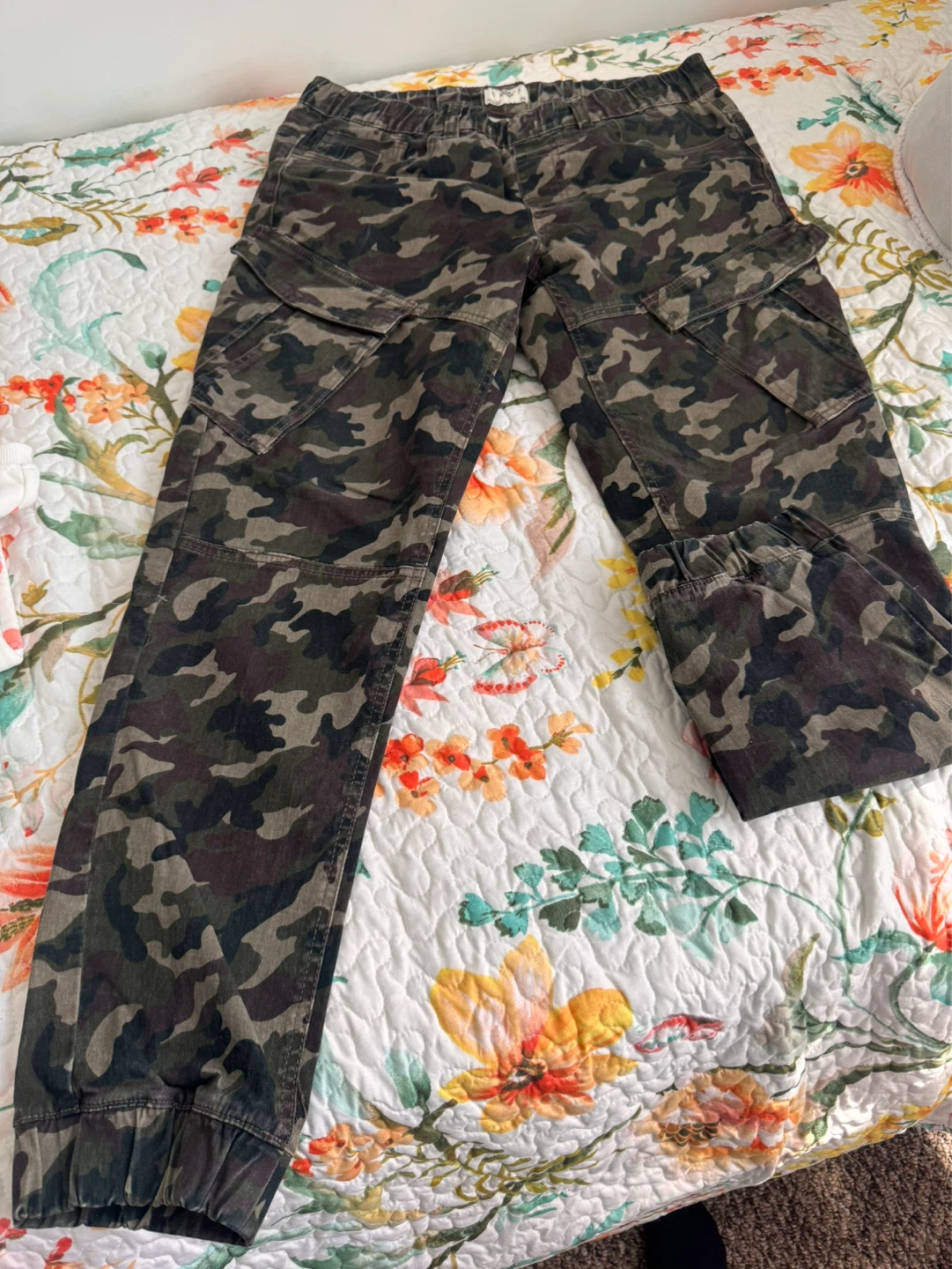 Jeanologie Camo Joggers - Size L (32)