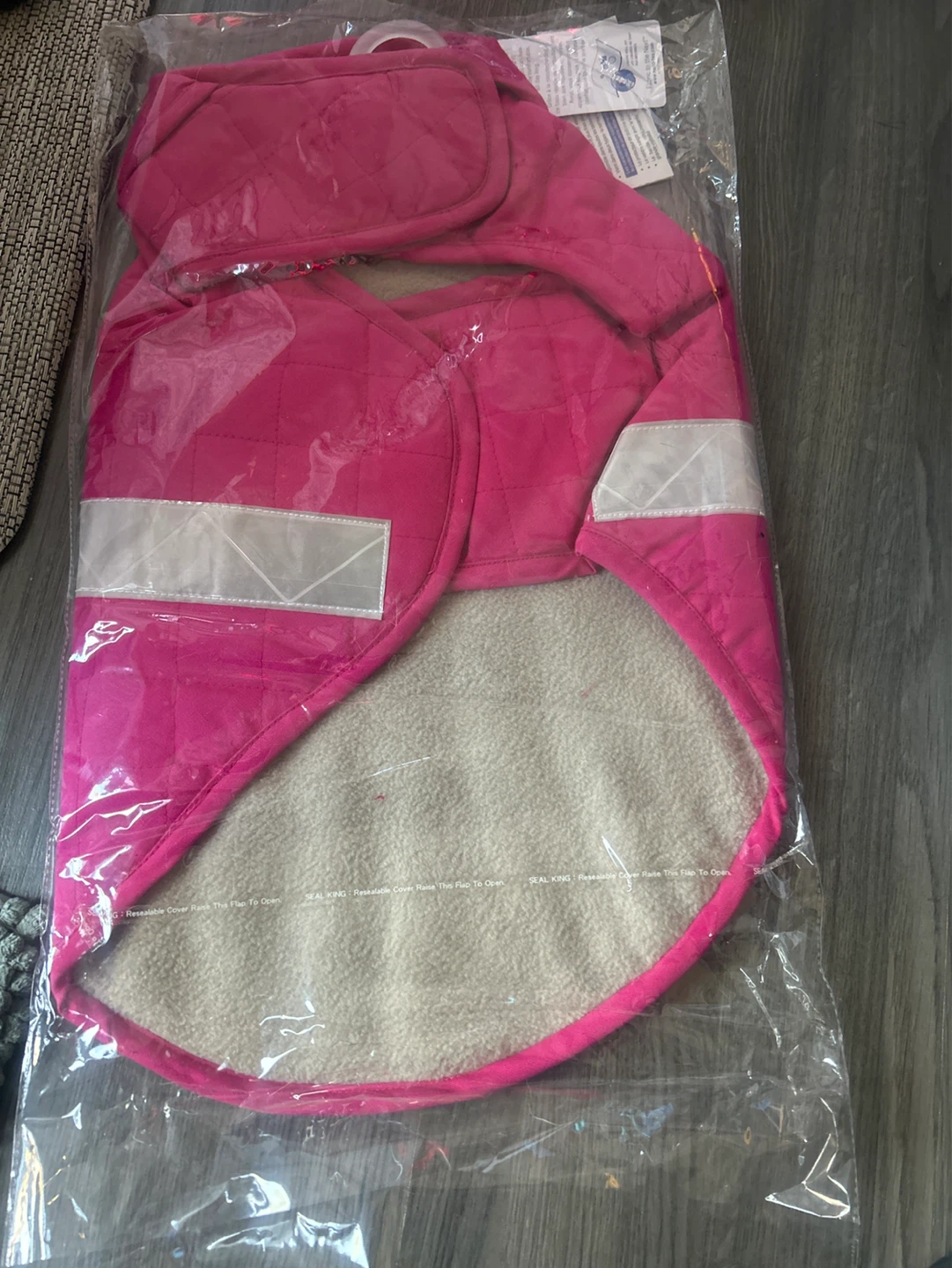 Advance Stay-Clean Dog Jacket - Size 18 - Pink - photo 4