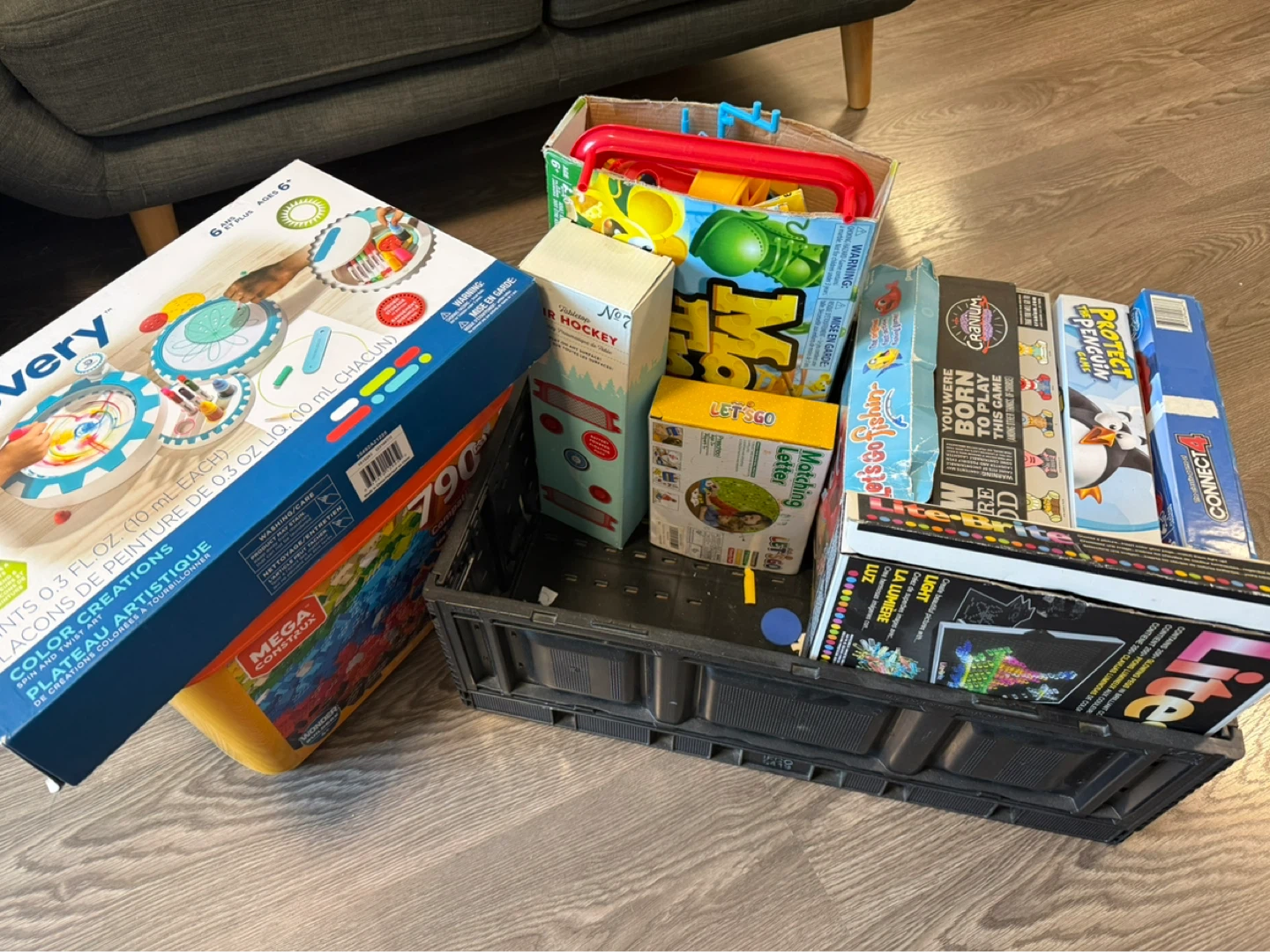Assorted Kids' Board Games
