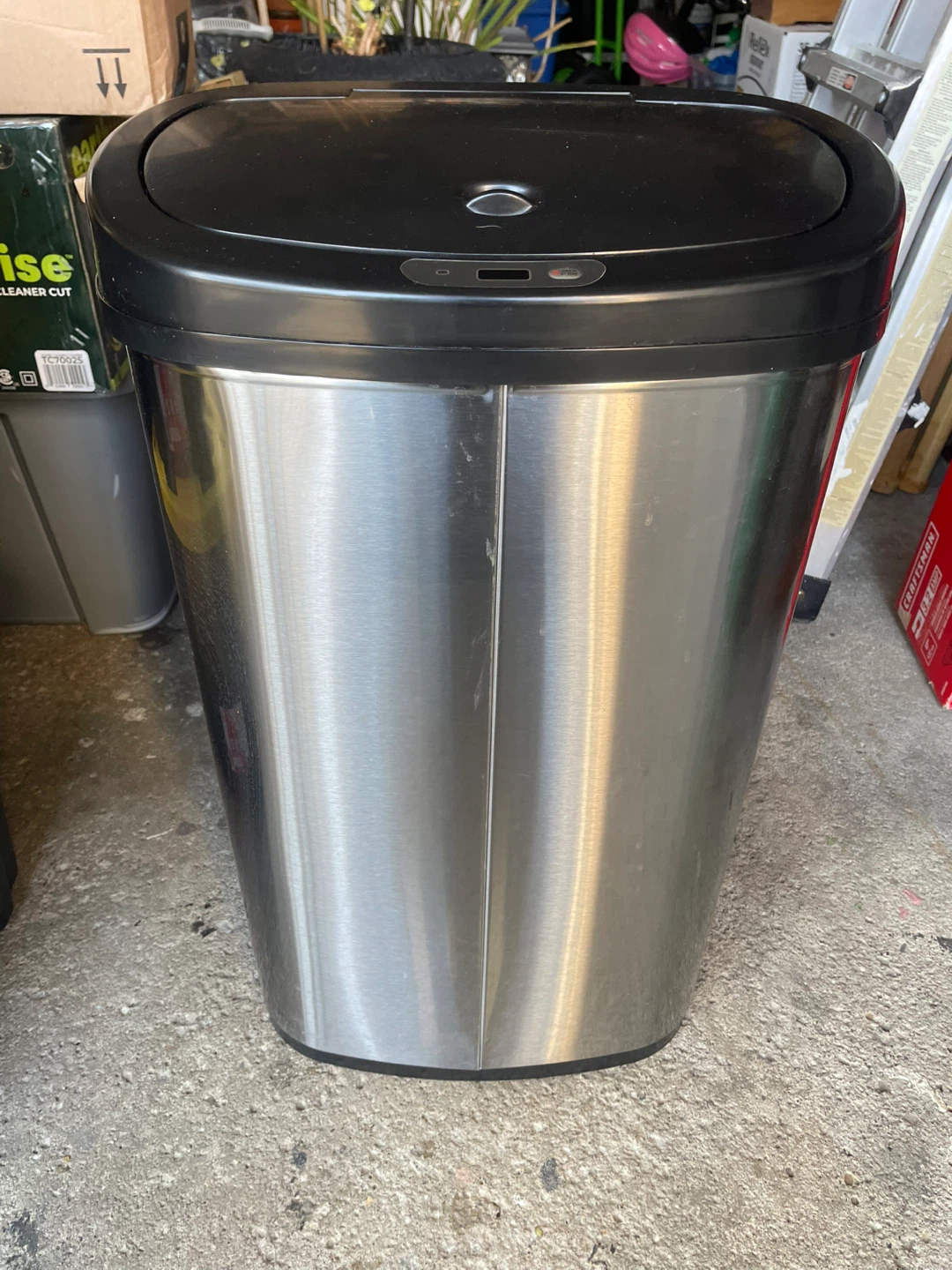 Stainless Steel Automatic Trash Can