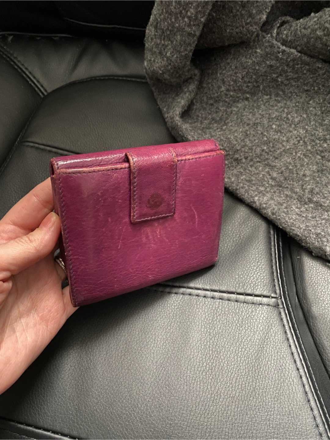 Gucci Purple Leather Bi-Fold Wallet - photo 2
