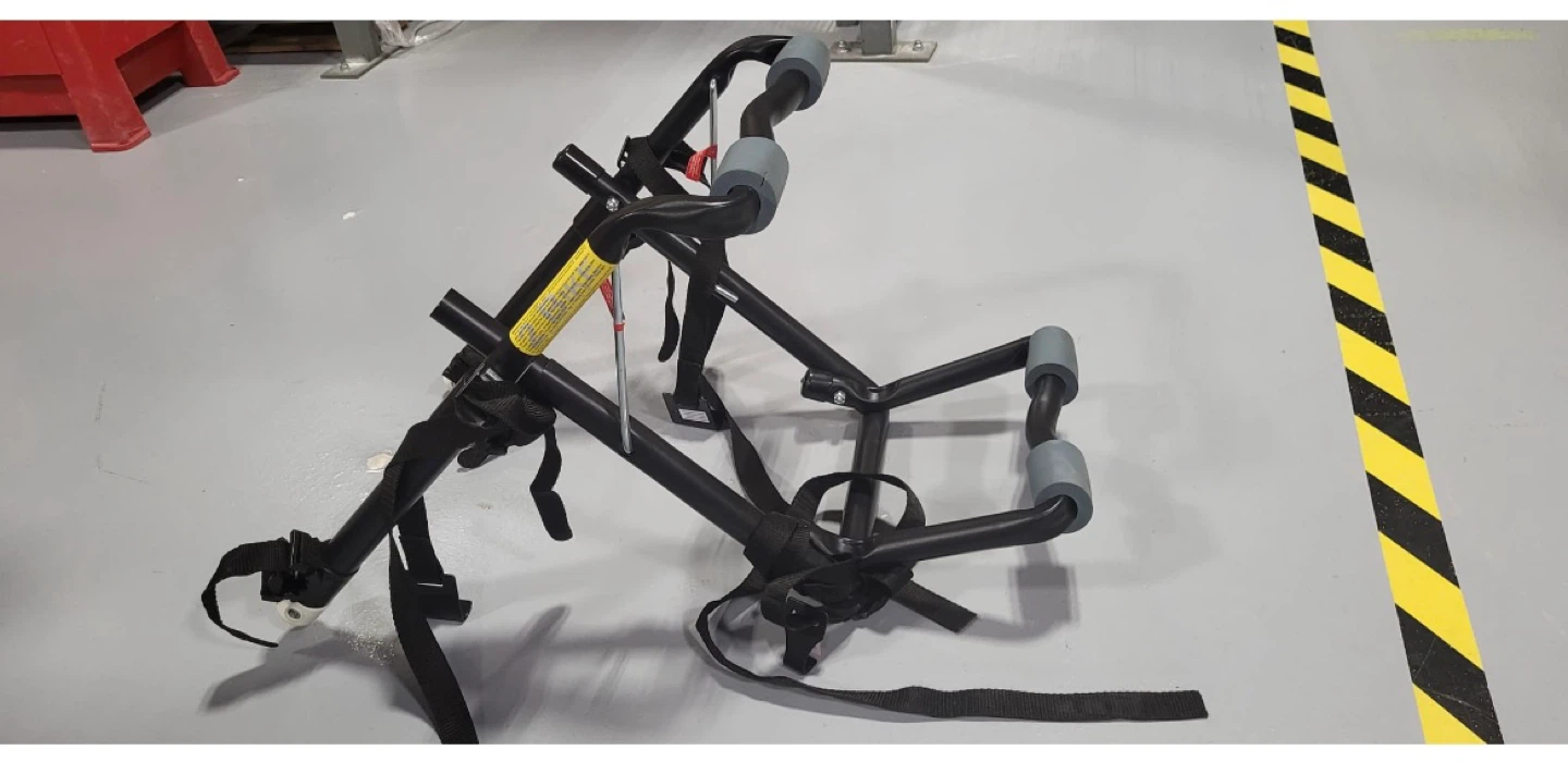 Allen Sports Deluxe Metal 2-Bike Trunk Mount Bicycle Rack