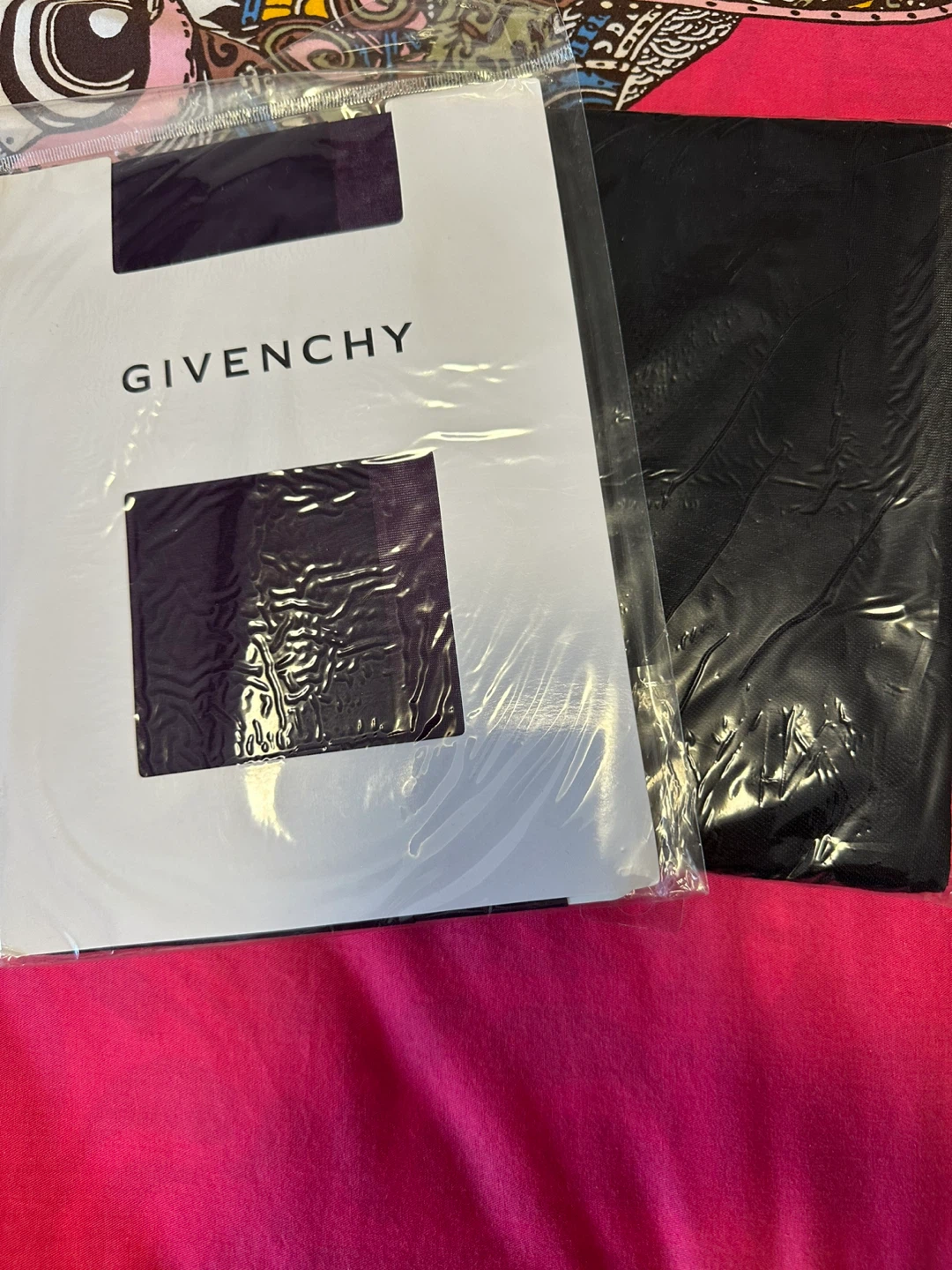 Givenchy Tights - Purple and Black