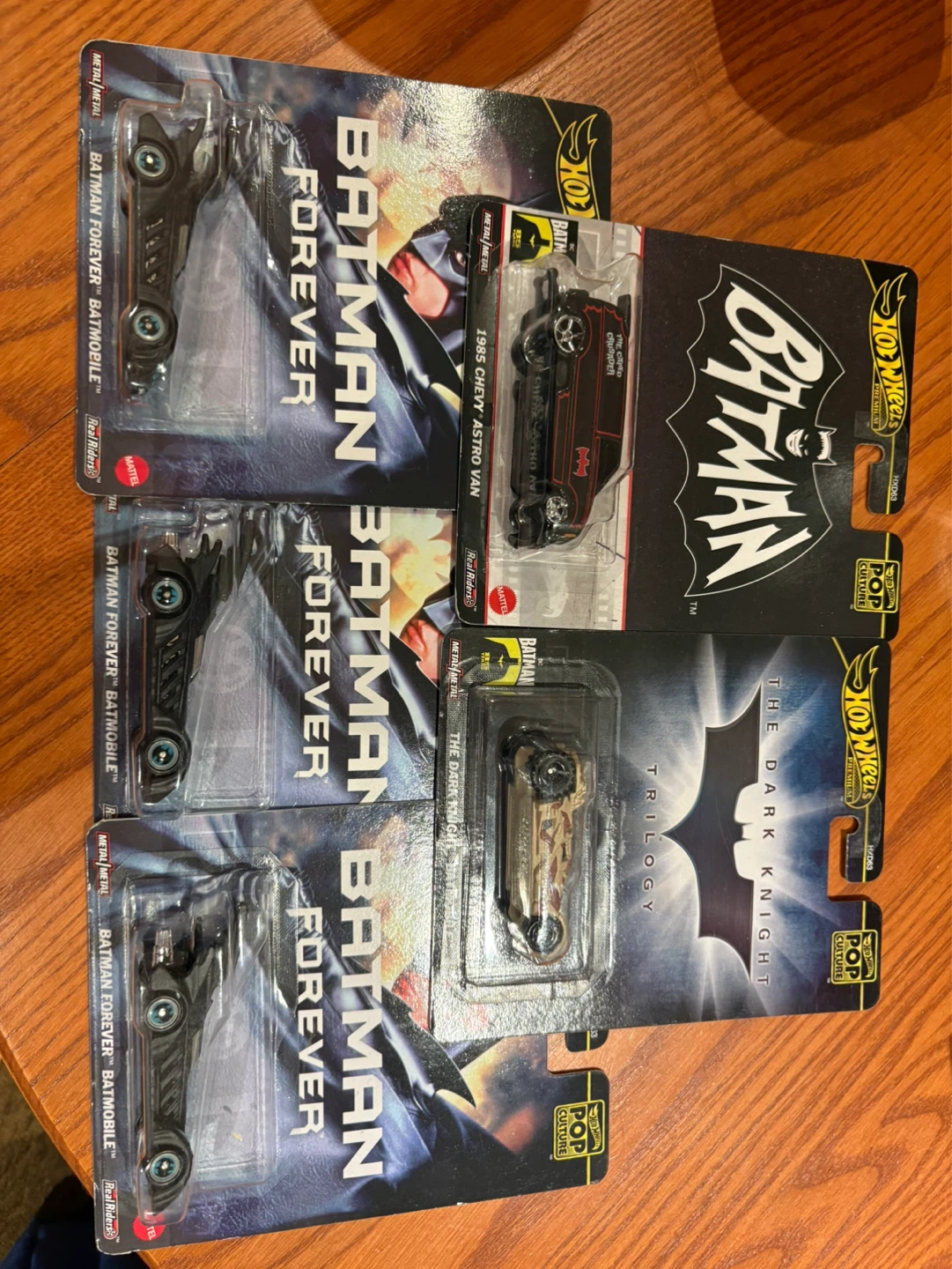 Hot Wheels Premium Batman Pop Culture Cars