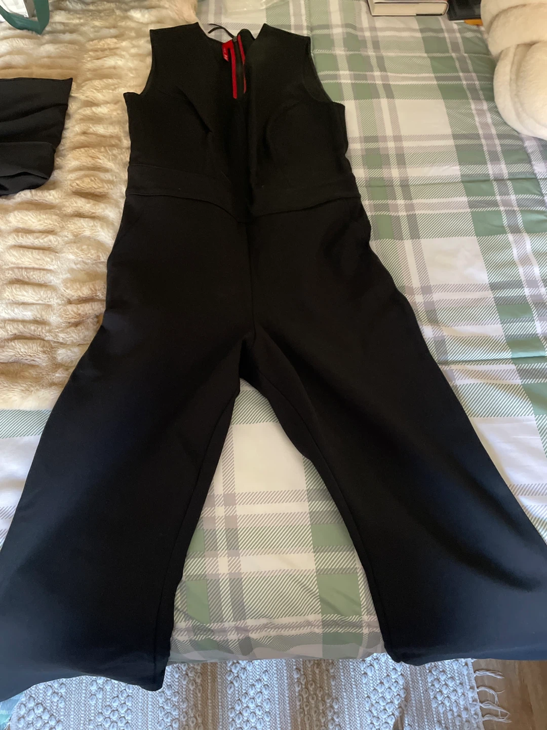 Black Sleeveless Jumpsuit