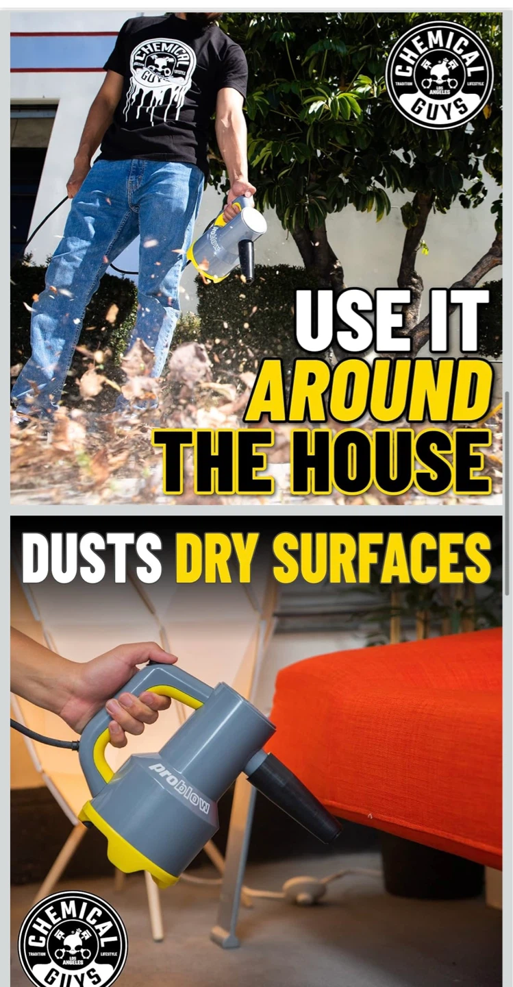Chemical Guys ProBlow Professional Handheld Dryer & Blower - photo 3