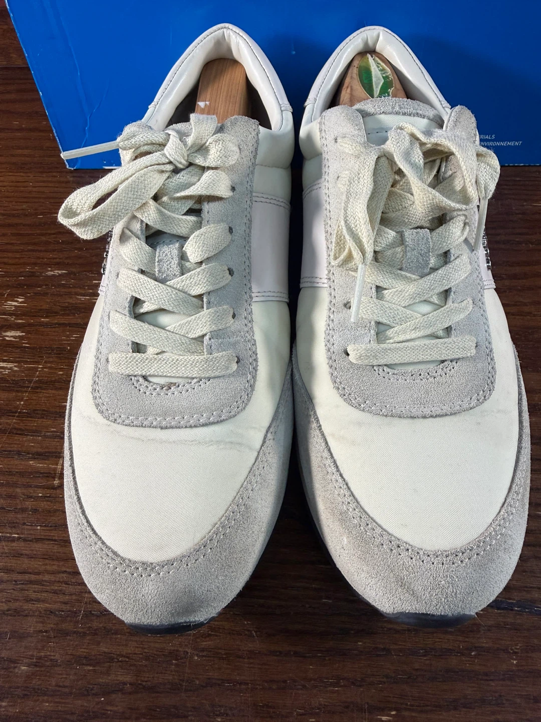 Coach Raelyn Runner Shoe Suede Chalk White Women's Size 9,5B - photo 5