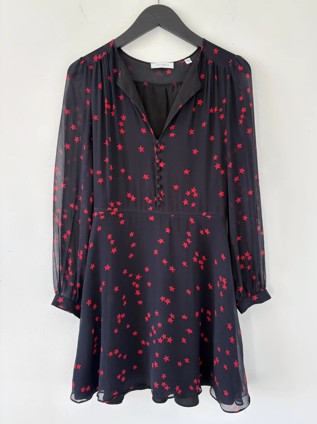 Equipment 100% Silk Mini Dress - photo 4