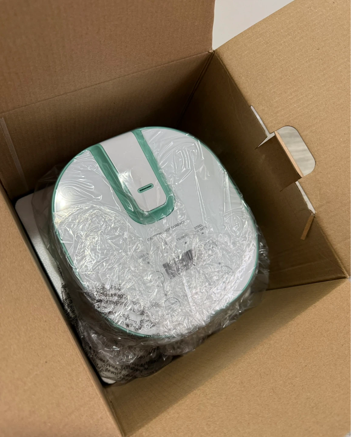 NEW MINI 4-Cup Digital Rice Cooker, Turquoise - photo 5