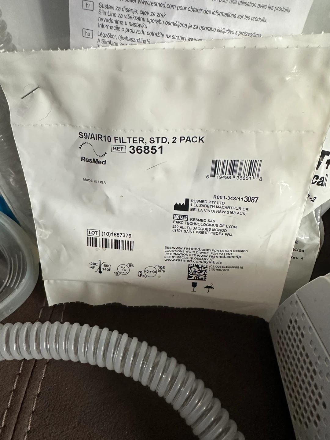 ResMed CPAP Machine with Accessories - photo 4