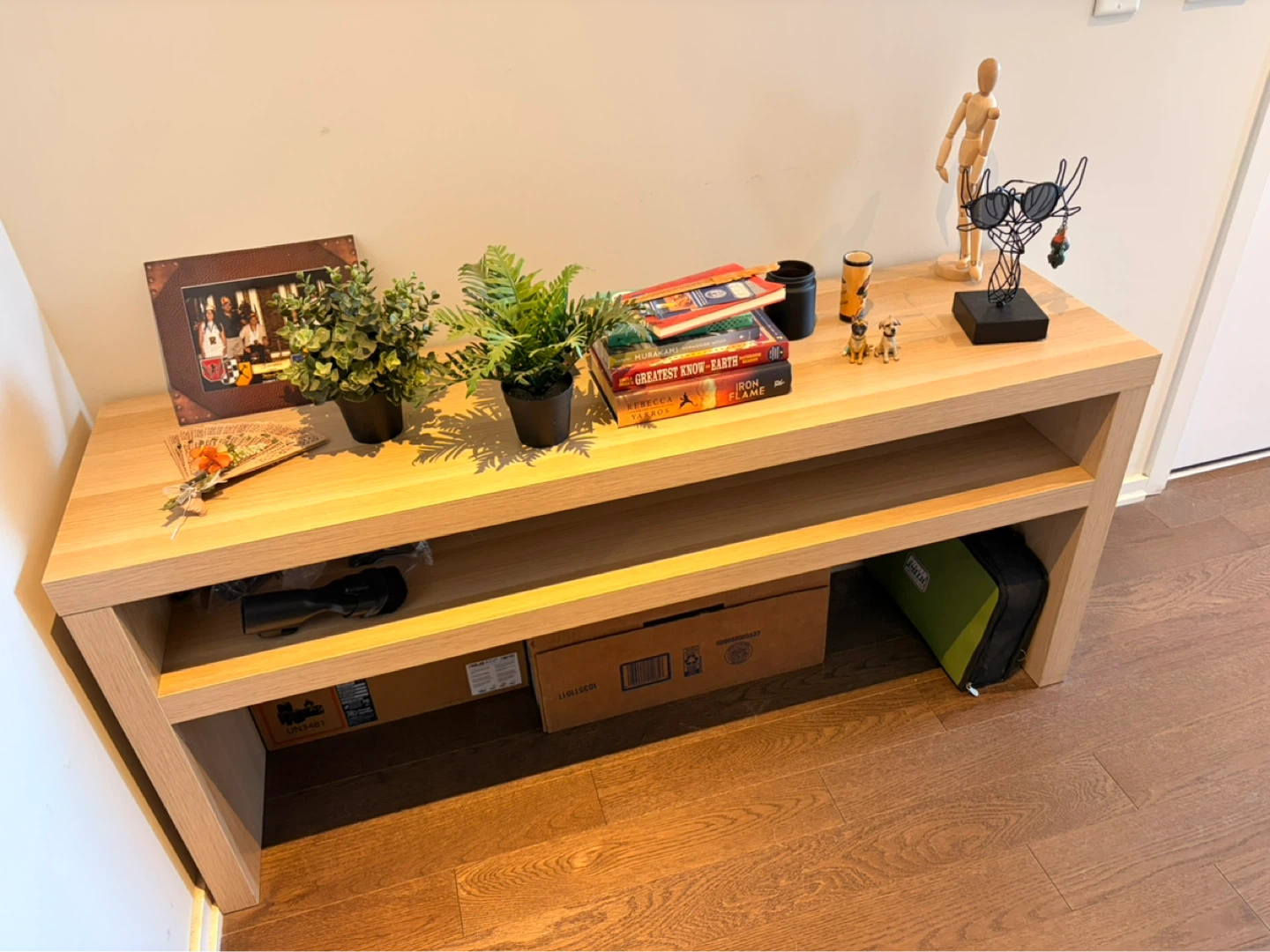 IKEA Wooden Console Table