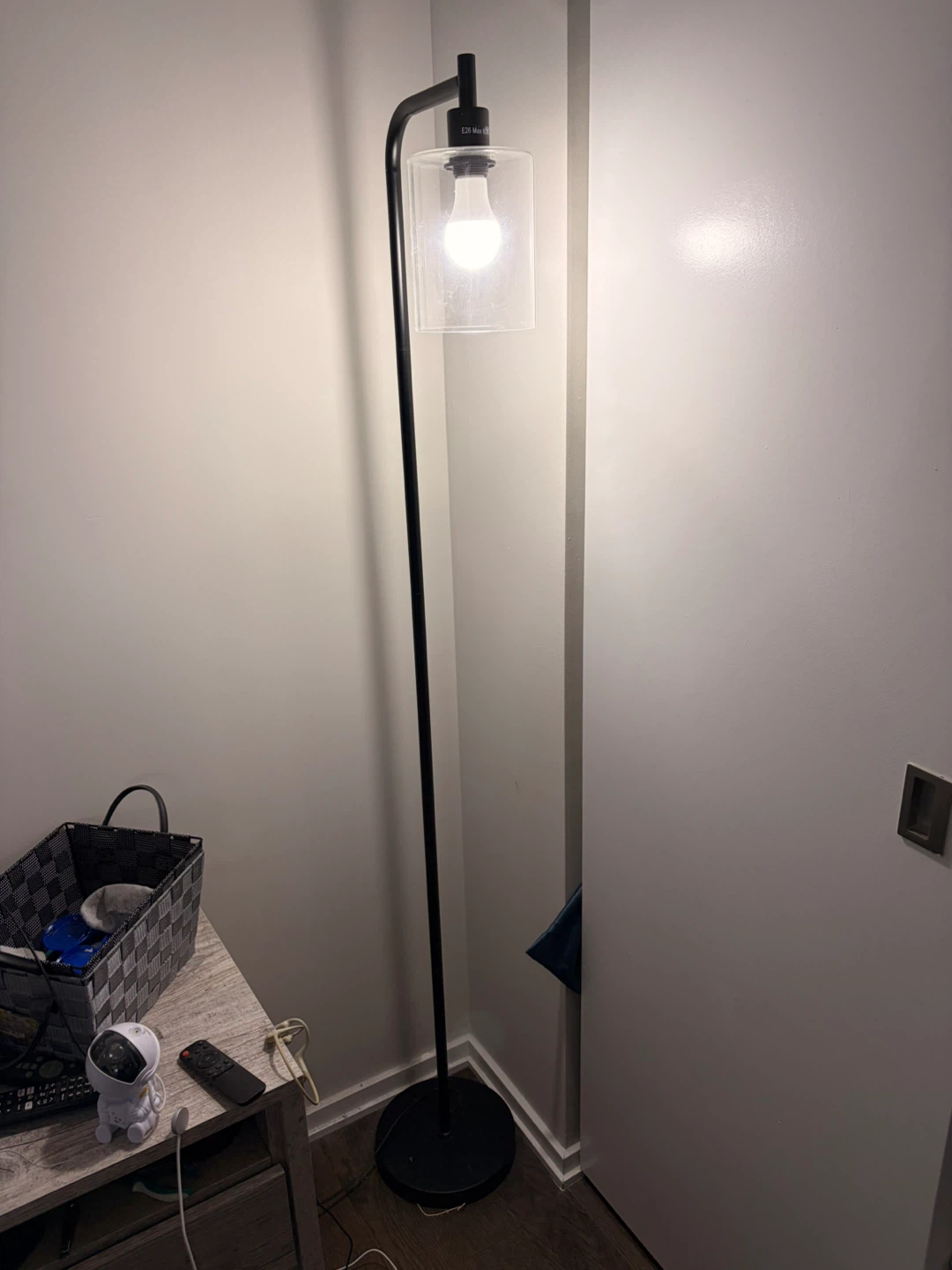 Black Floor Smart Lamp