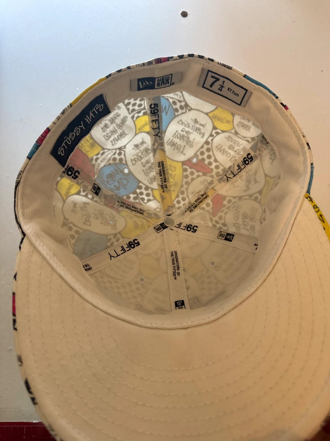 Stussy x New Era 59FIFTY Fitted Cap - Size 7 1/4 - photo 3