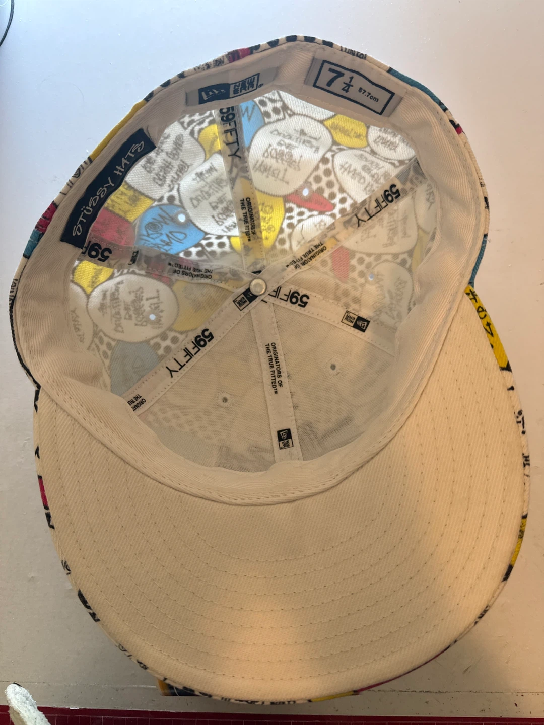 Stussy x New Era 59FIFTY Fitted Cap - Size 7 1/4 - photo 4