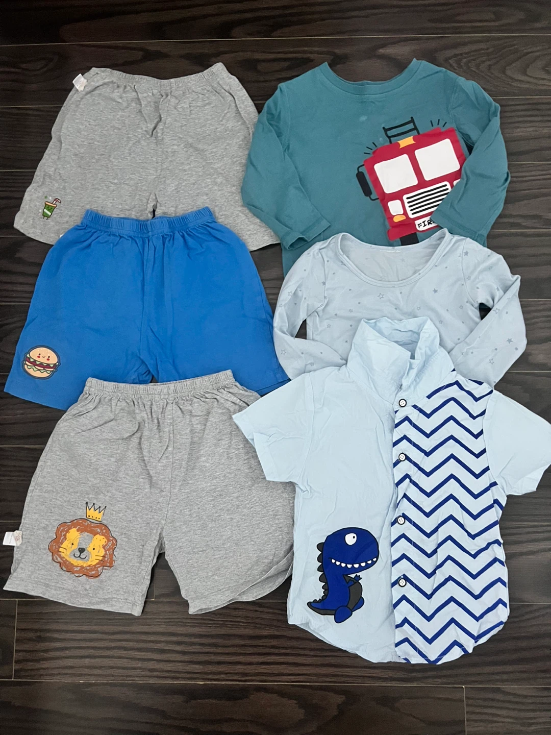 2T Kids' Tops and Shorts Bundle
