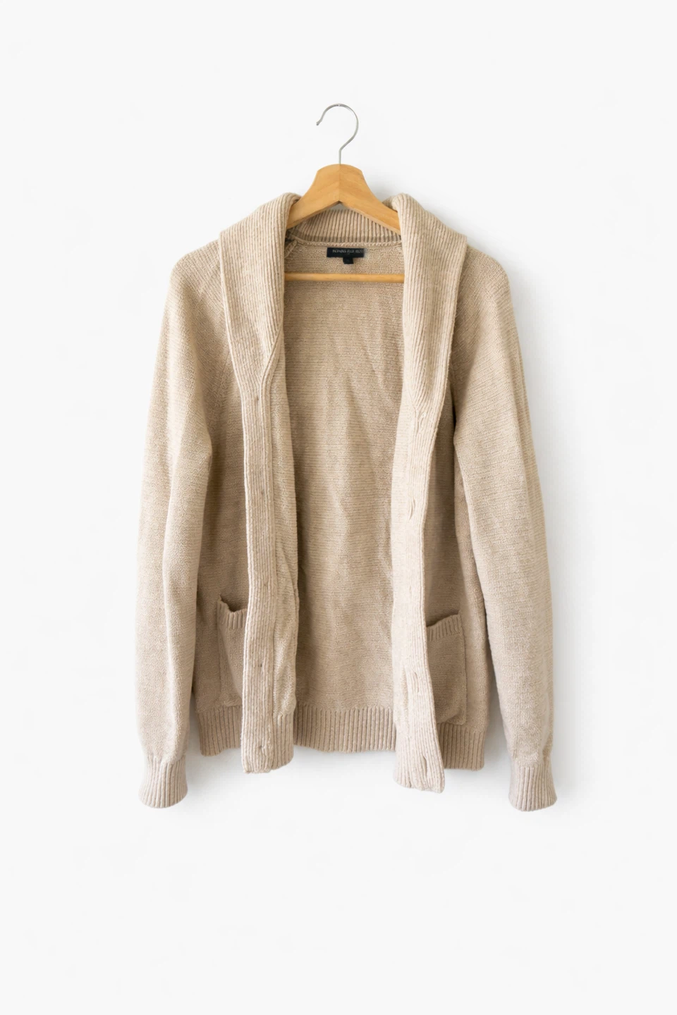 Men’s Beige Cardigan - Banana Republic