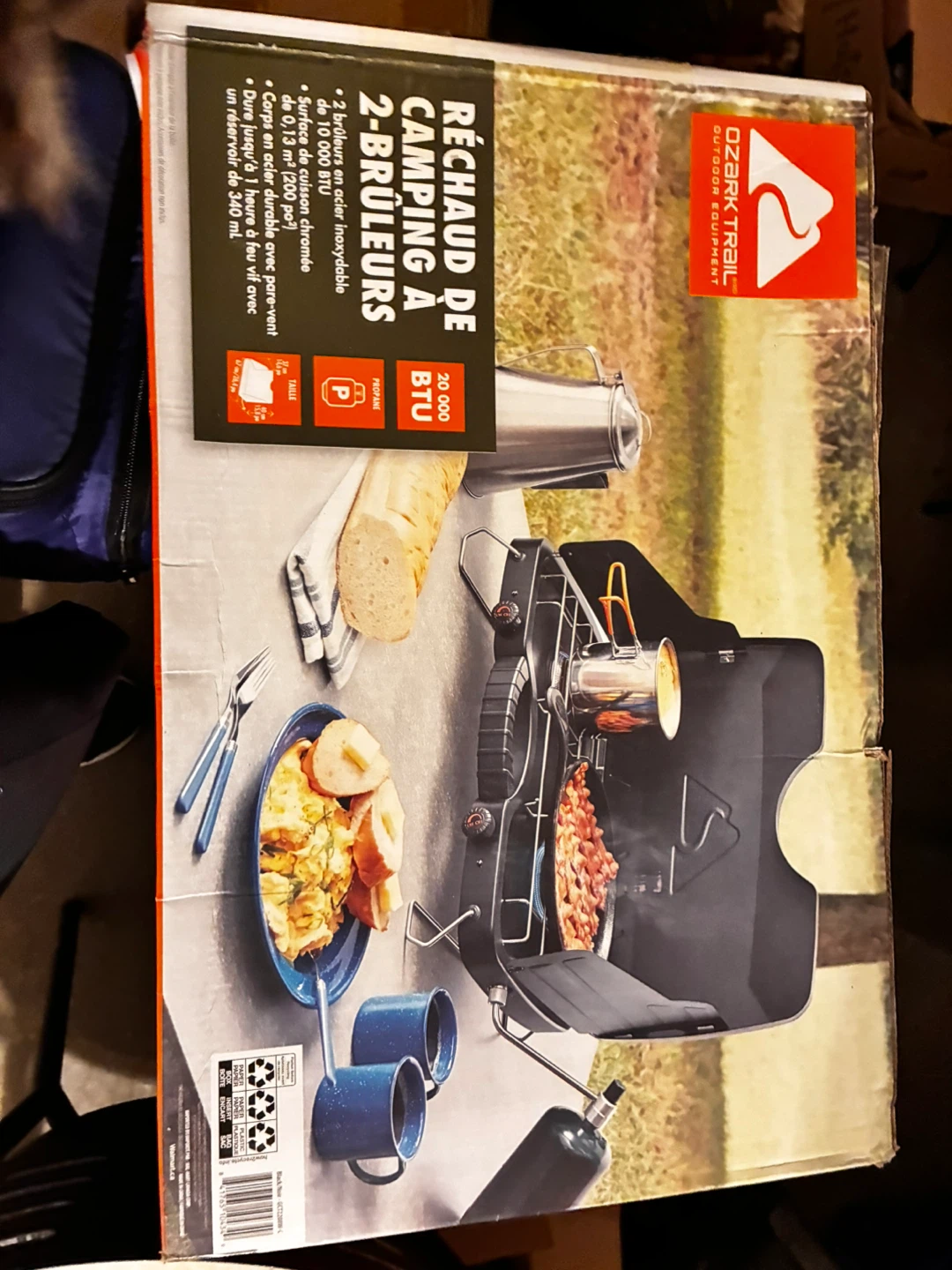 Ozark Trail 2-Burner Propane Camping Stove