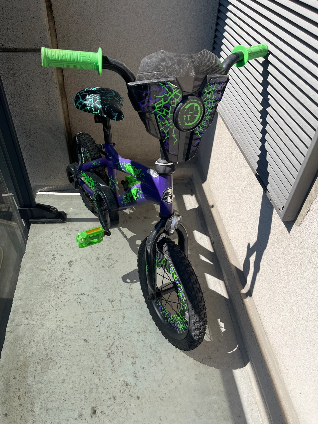 Kids Purple BMX Bike