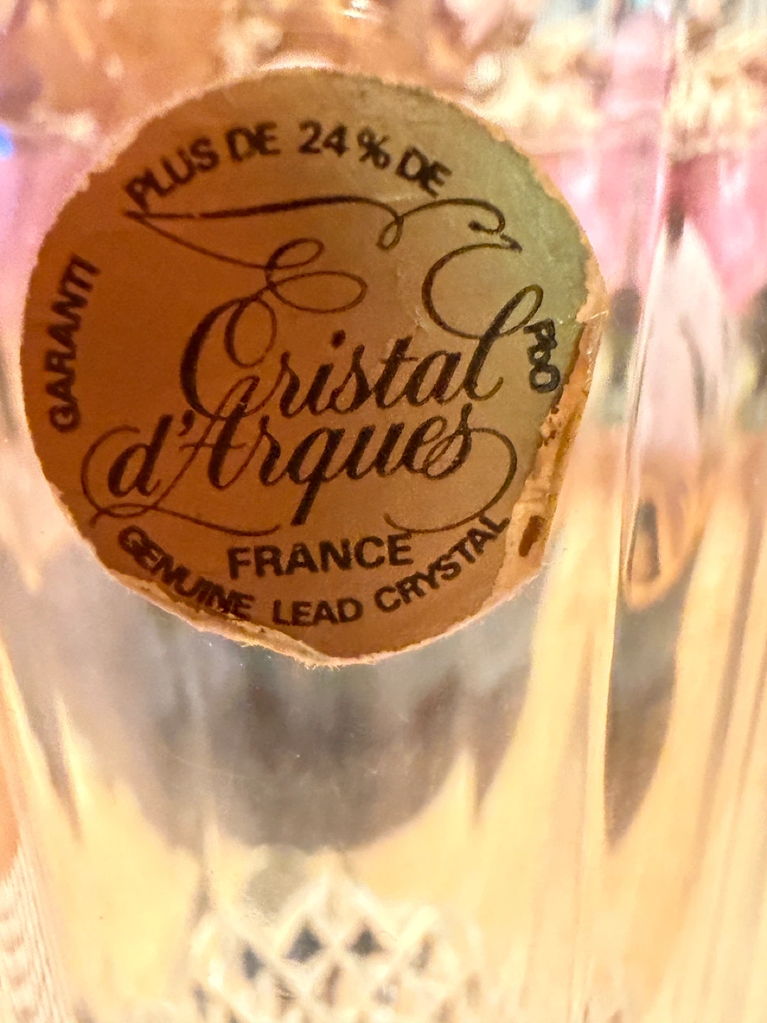 Cristal D’ Arques 2 wine and 4 hi ball - photo 2