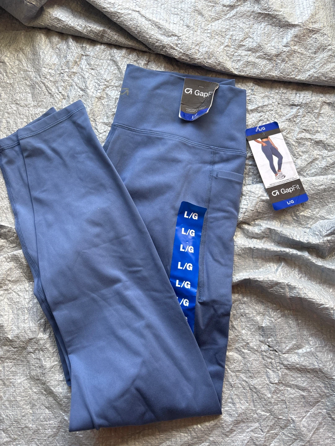 GapFit Blue Leggings Size L/G