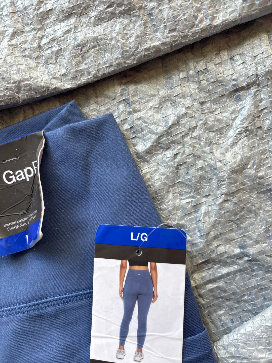 GapFit Blue Leggings Size L/G - photo 3