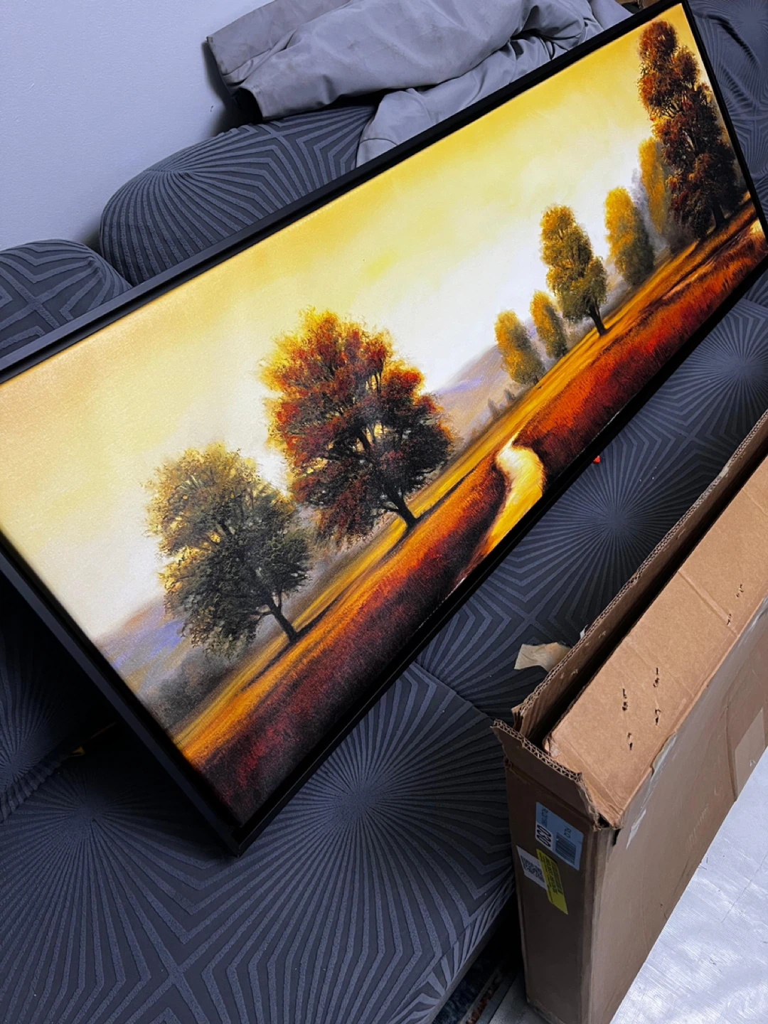 Framed Landscape Painting - photo 5