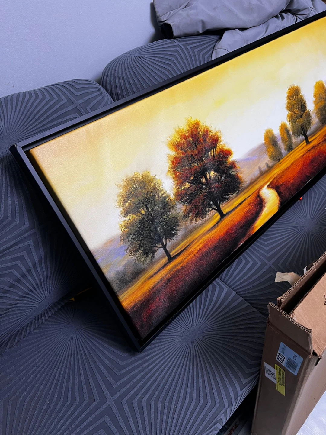 Framed Landscape Painting - photo 3