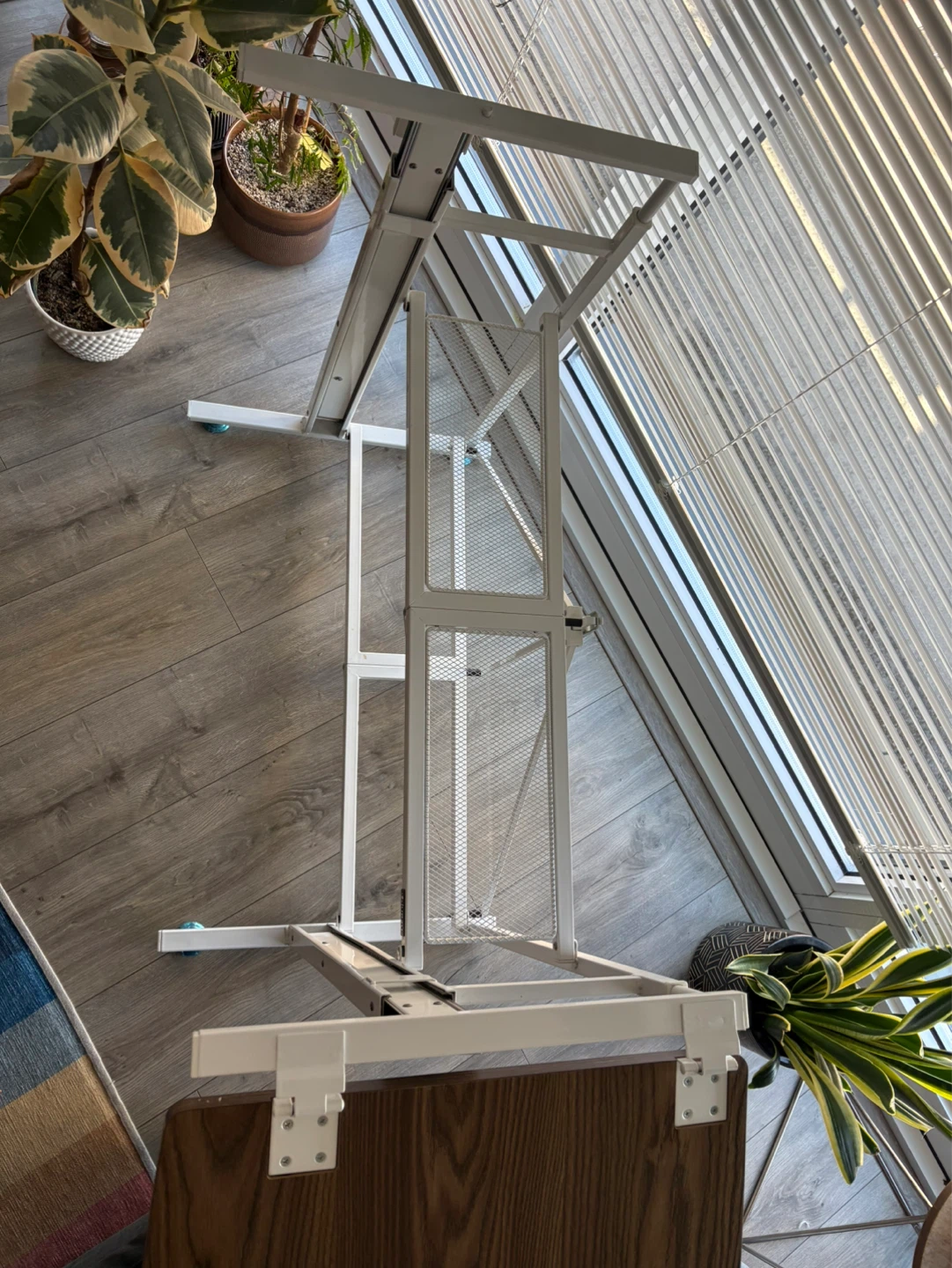 Foldable height adjustable standing desk - photo 4