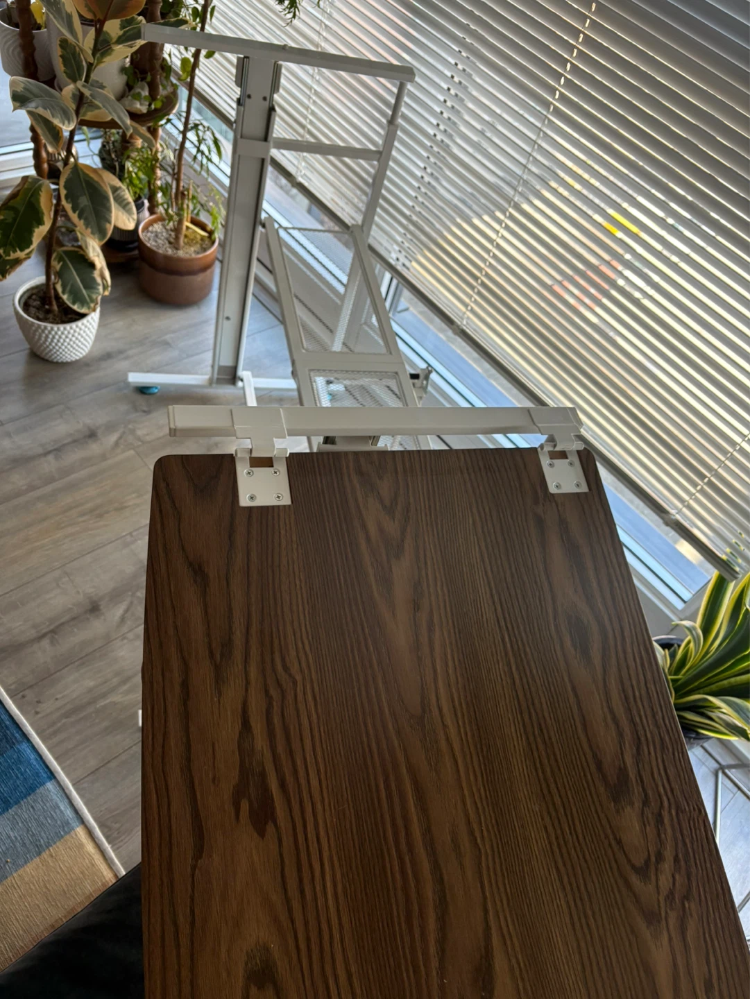 Foldable height adjustable standing desk - photo 5