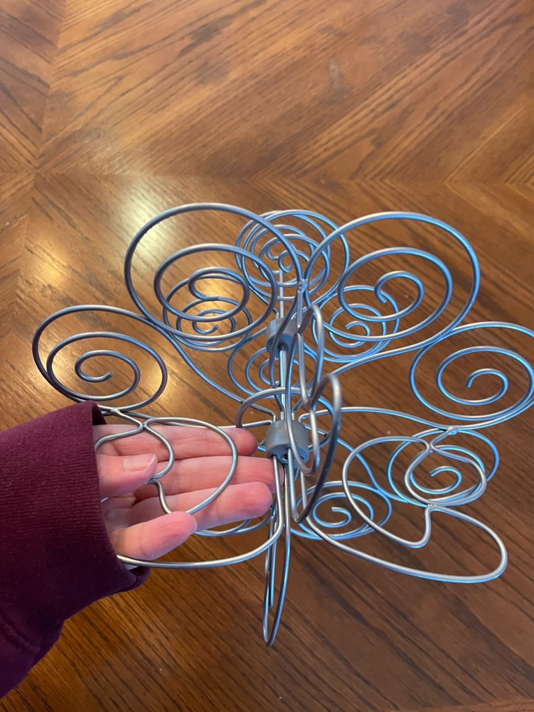 Silver Wire Cupcake Stand - photo 3