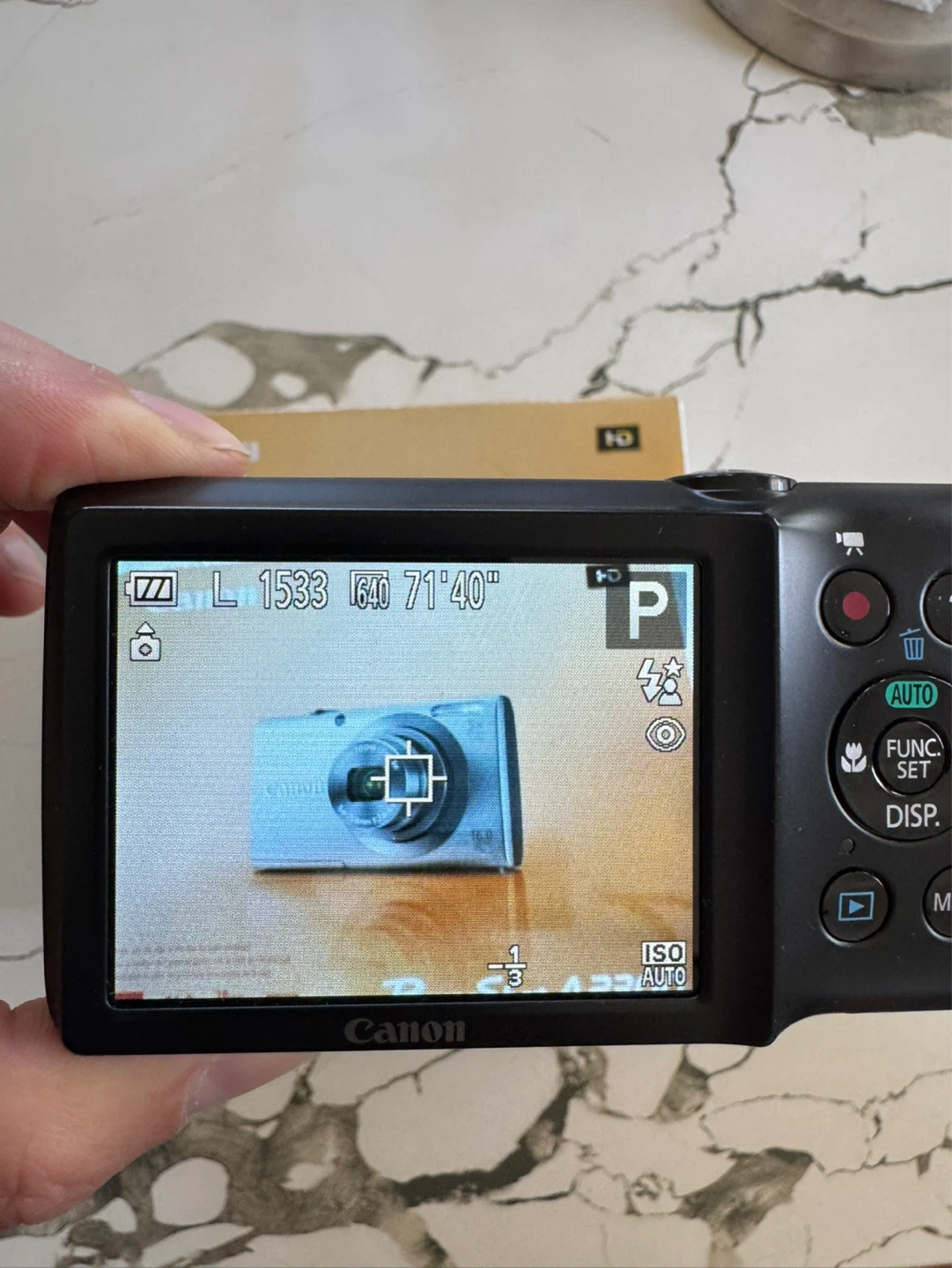 Canon PowerShot A2300 Digital Y2K Camera (Silver) - photo 4