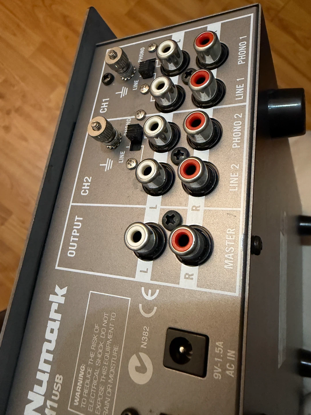 Numark M1USB 2-Channel DJ Mixer - photo 5