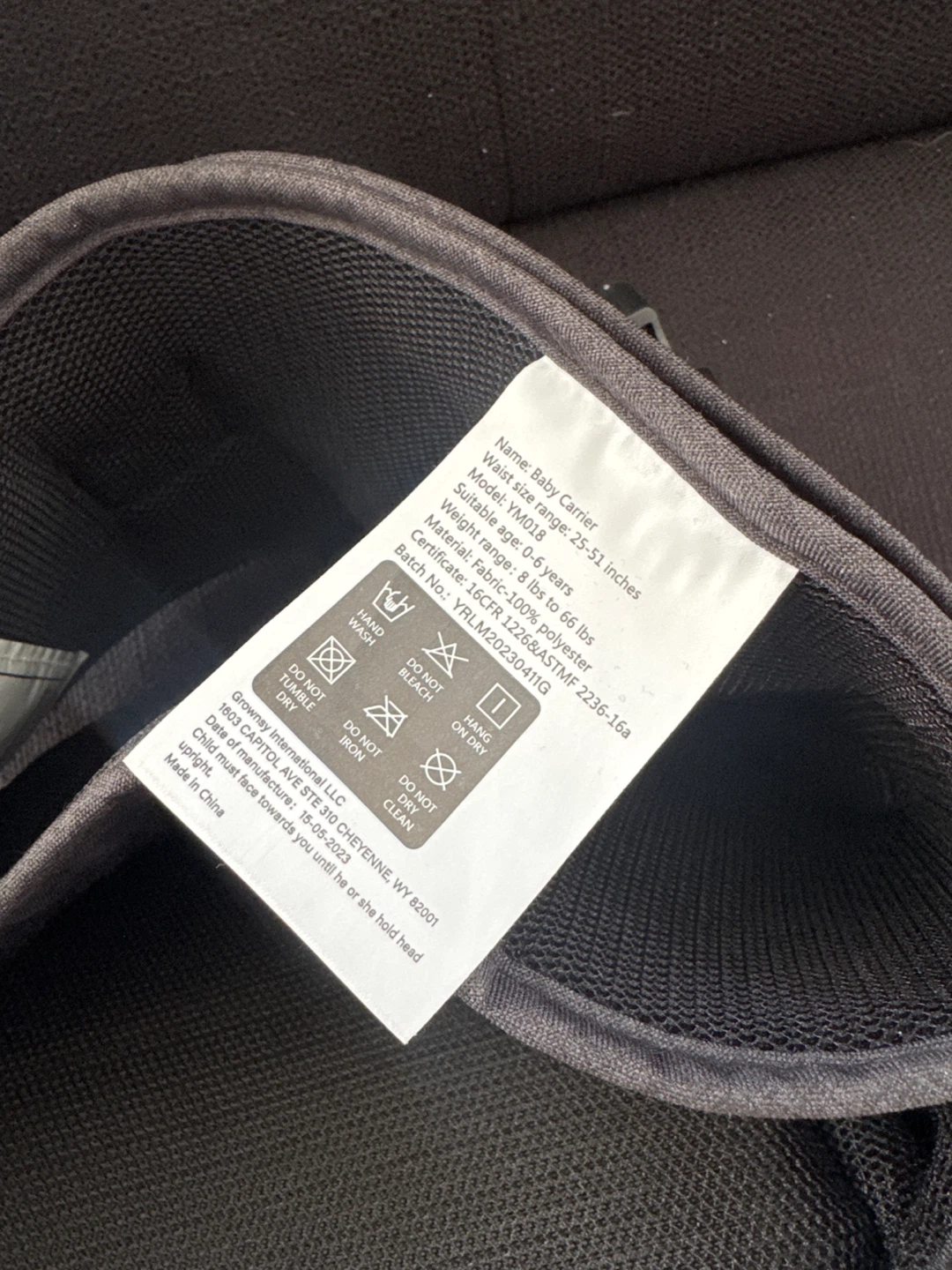 Growns Baby Carrier - photo 3