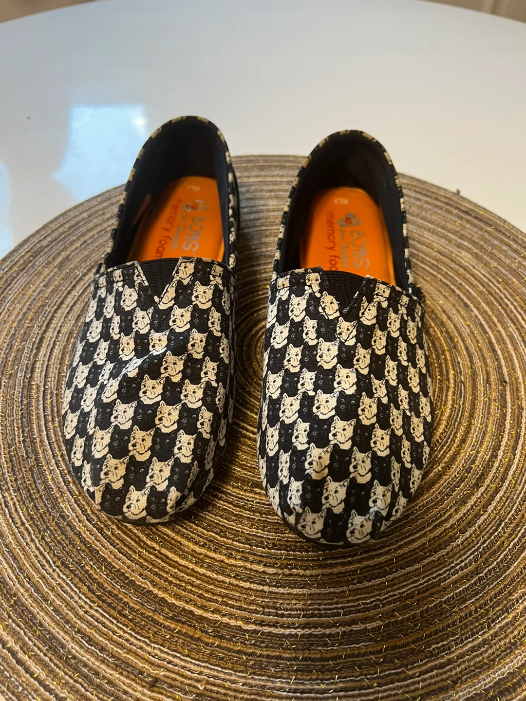 Bobs for Dogs Memory Foam Flats - Cat Print - photo 4