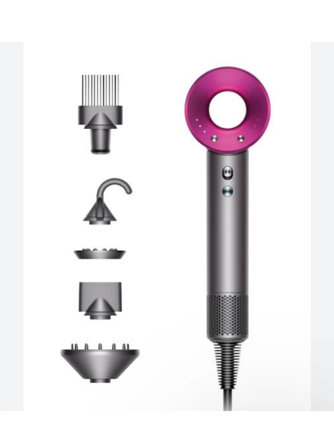 Dyson Supersonic Hair Dryer with Attachments