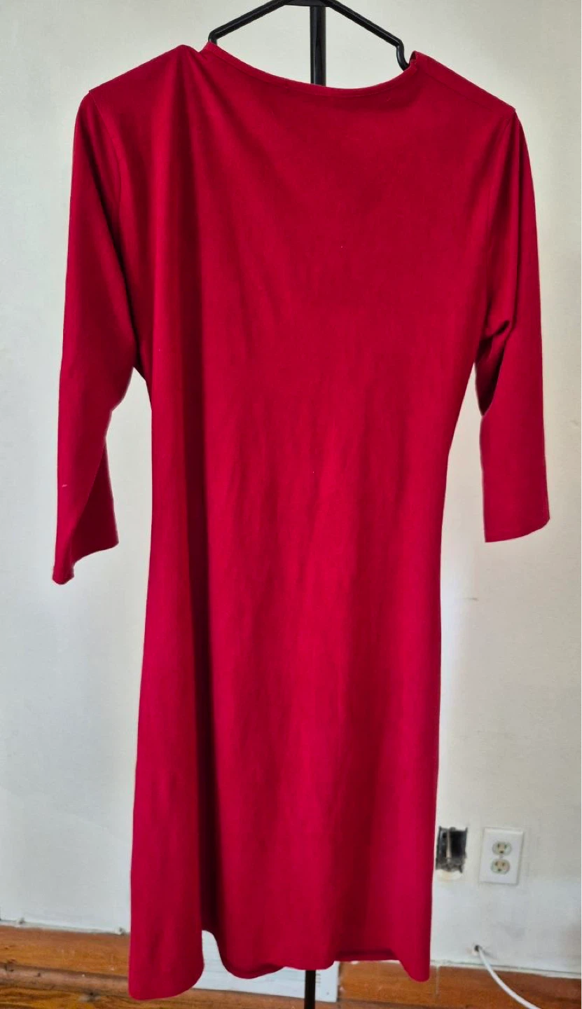 Red Wrap Dress - photo 2